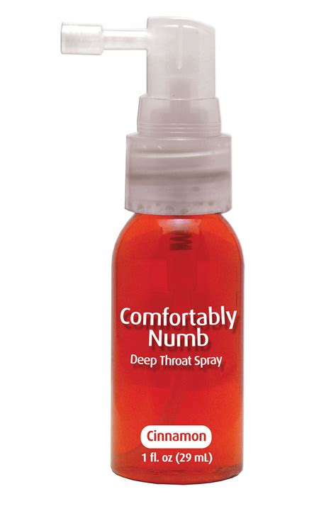 numbing spray for deep throat